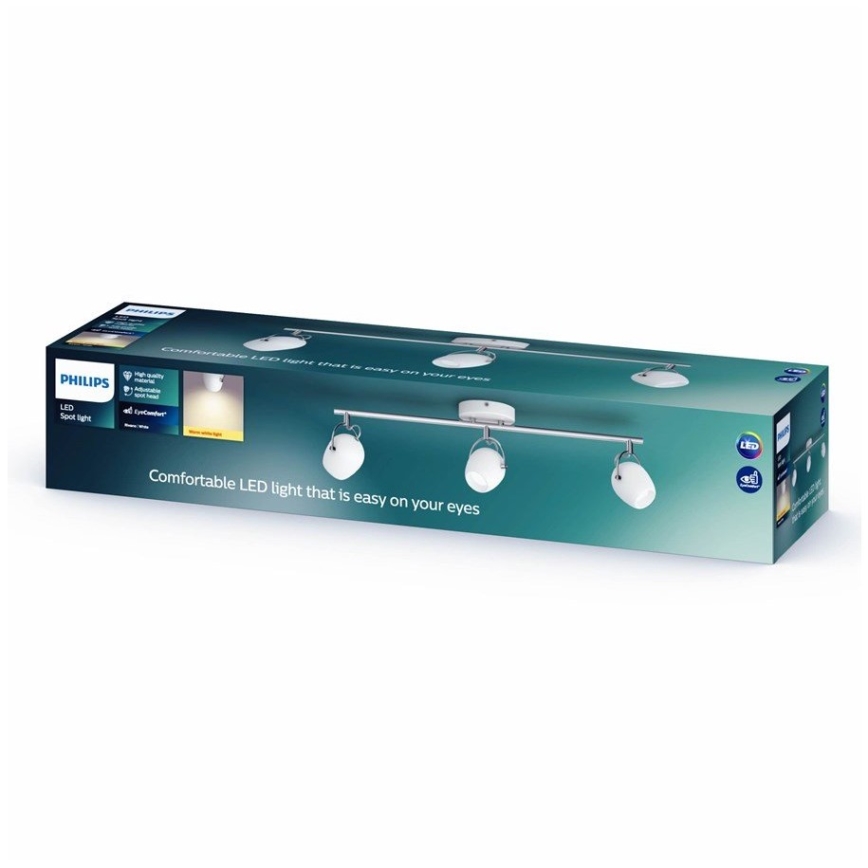 Philips 50613/31/P0 - Foco LED RIVANO 3xLED/4,3W/230V