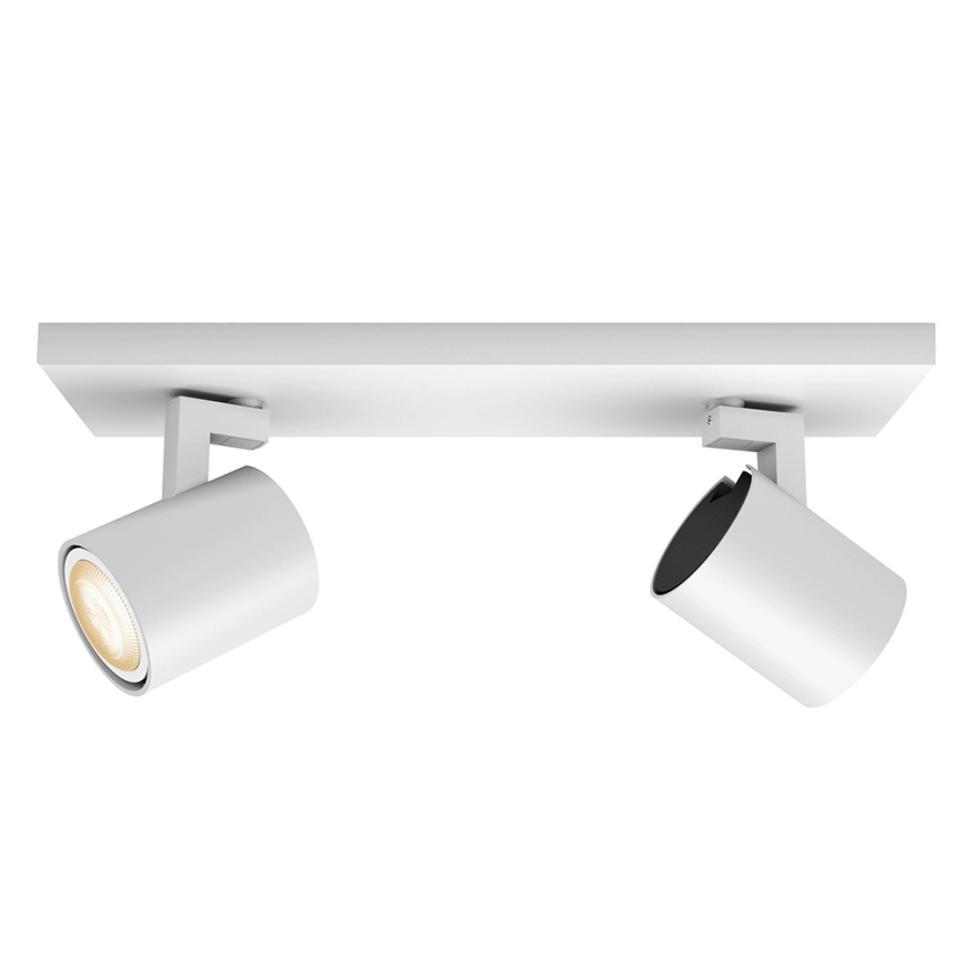 Philips - LED RGBW Foco com regulação Hue ARGENA 2xGU10/5,7W/230V