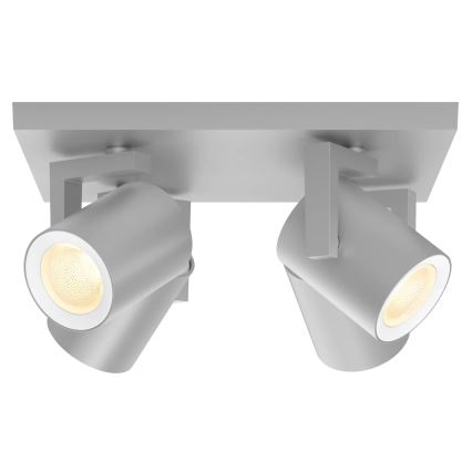 Philips - LED RGBW Foco com regulação Hue ARGENA 4xGU10/5,7W/230V