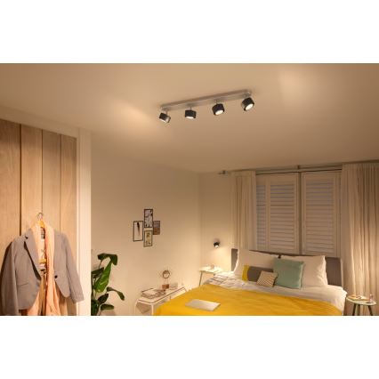Philips 50654/30/P0 - Projetor LED FERANO 4xLED/4,3W/230V
