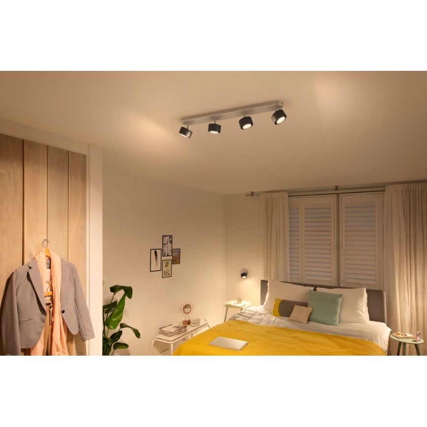 Philips 50654/30/P0 - Projetor LED FERANO 4xLED/4,3W/230V