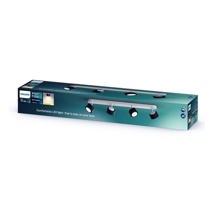 Philips 50654/30/P0 - Projetor LED FERANO 4xLED/4,3W/230V