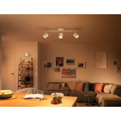 Philips - Luminária de LED embutida 3xLED/4,3W/230V 2200/2500/2700K