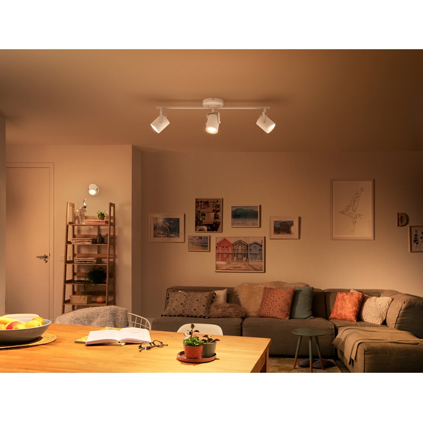 Philips - Luminária de LED embutida 3xLED/4,3W/230V 2200/2500/2700K