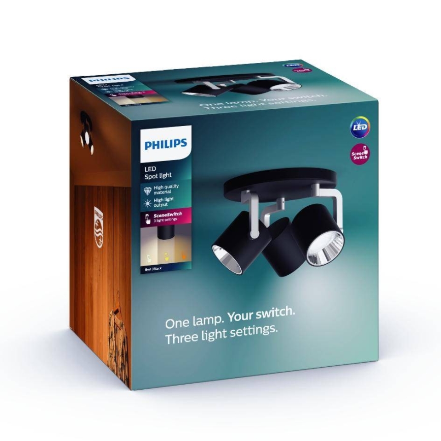 Philips - Foco LED com regulação 3xLED/4.5W/230V