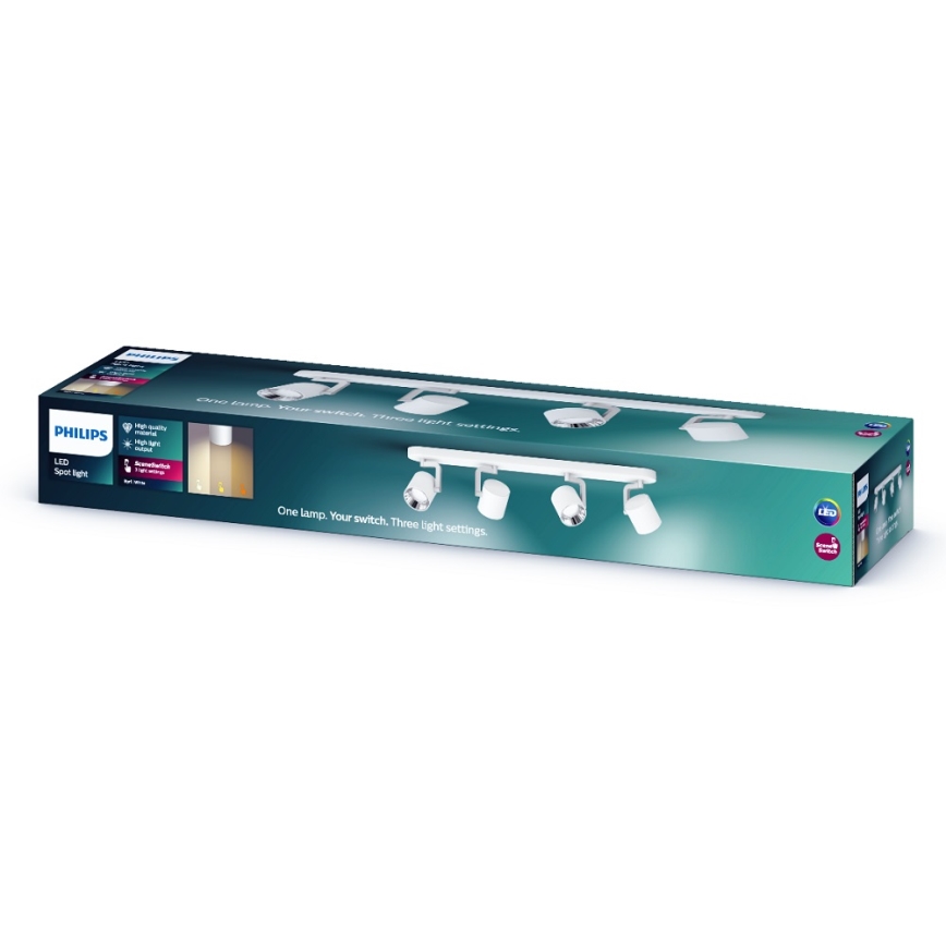 Philips - Foco LED com regulação 4xLED/4.5W/230V