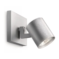 Philips 53090/48/16 - Foco RUNNER prata 1xGU10/35W/230V