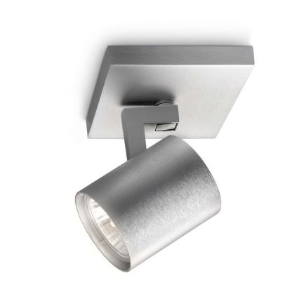 Philips 53090/48/16 - Foco RUNNER prata 1xGU10/35W/230V