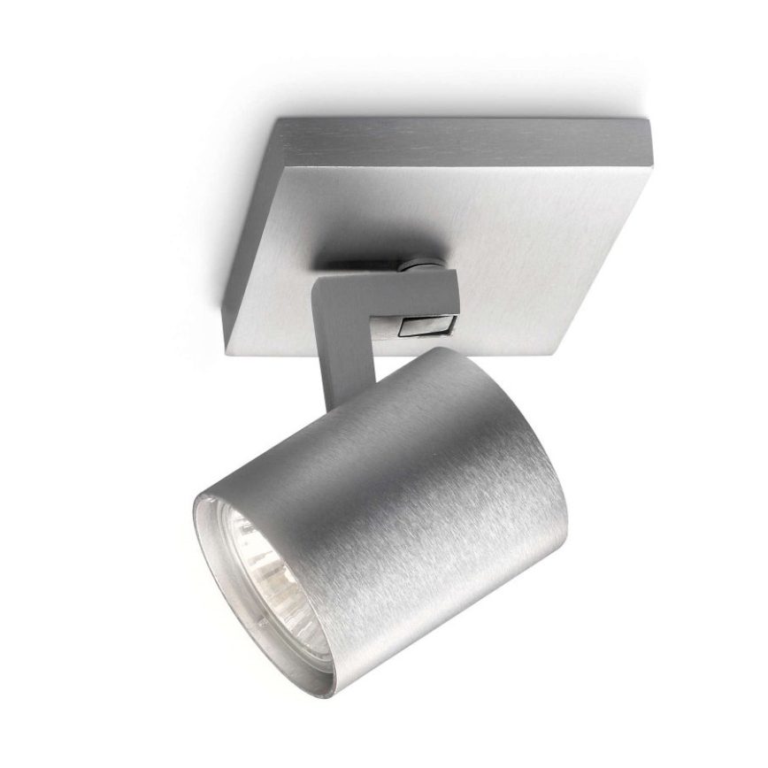 Philips 53090/48/16 - Foco RUNNER prata 1xGU10/35W/230V