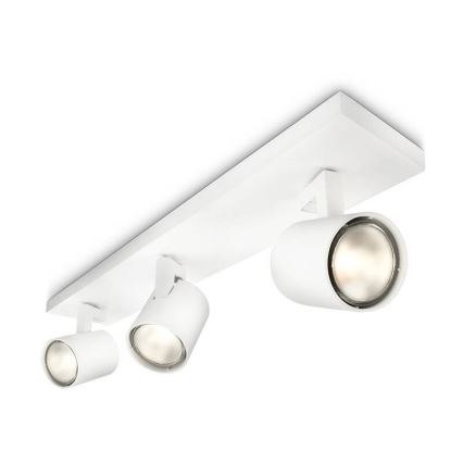 Philips - Foco MYLIVING RUNNER 3xGU10/20W/230V