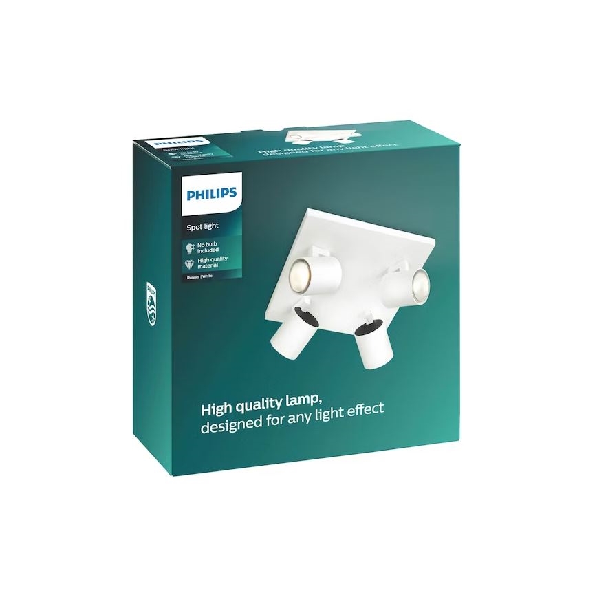 Philips - Foco 4xGU10/50W/230V