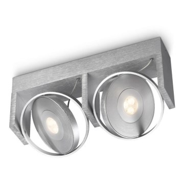 Philips 53152/48/16 - Foco LED PARTICON 2xLED/7,5W