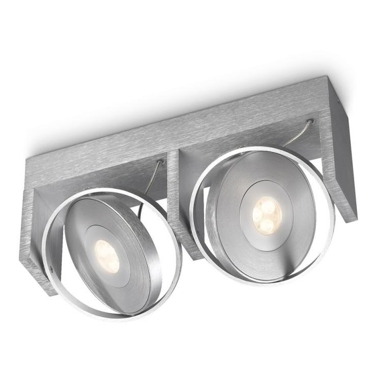Philips 53152/48/16 - Foco LED PARTICON 2xLED/7,5W