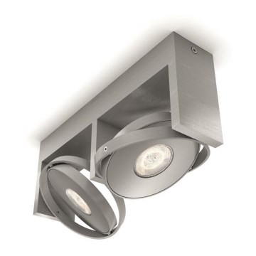 Philips 53152/48/P0 - Foco LED PARTICON 2xLED/4,5W/230V