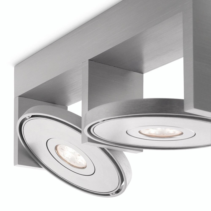 Philips 53152/48/P0 - Foco LED PARTICON 2xLED/4,5W/230V