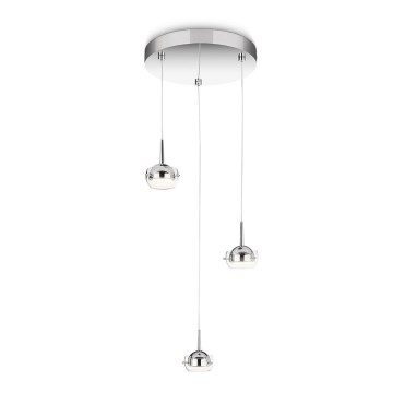 Philips 53223/11/16 - Iluminação suspensa LED CYPRESS 3xLED/3W/230V