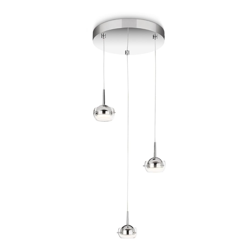 Philips 53223/11/16 - Iluminação suspensa LED CYPRESS 3xLED/3W/230V