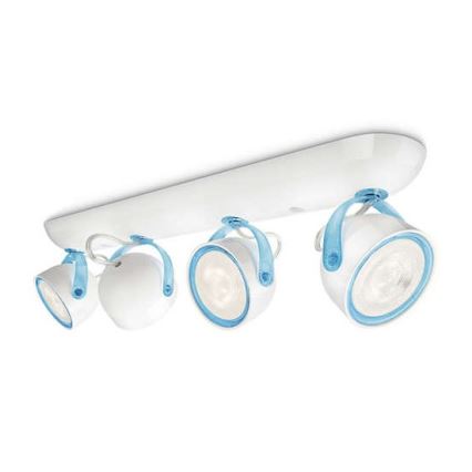 Philips 53234/35/16 - Foco LED MYLIVING DYNA 4xLED/3W/230V