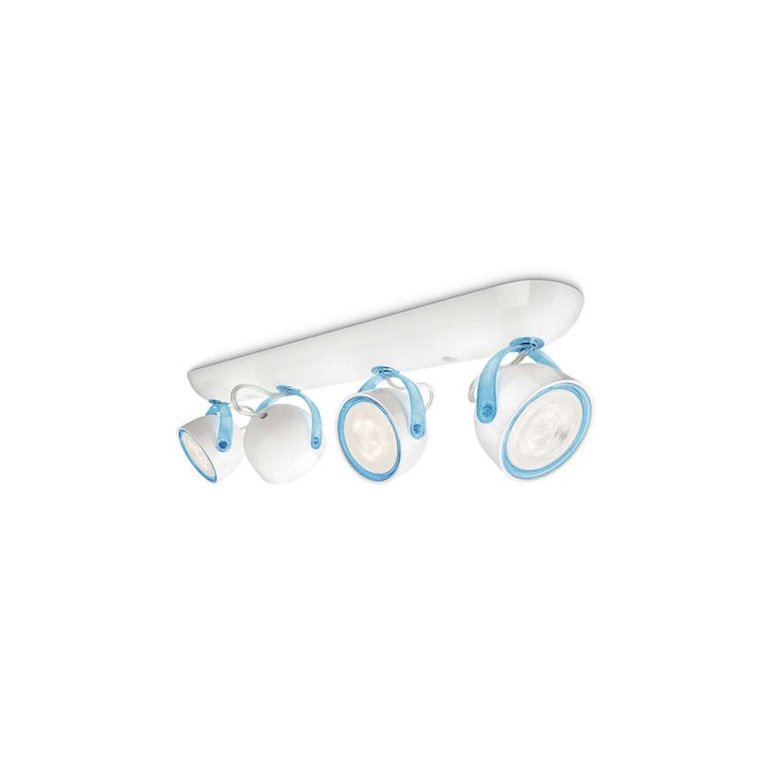 Philips 53234/35/16 - Foco LED MYLIVING DYNA 4xLED/3W/230V