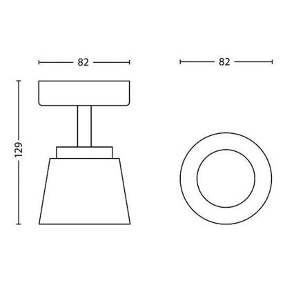 Philips - Foco LED 1xLED/4W/230V