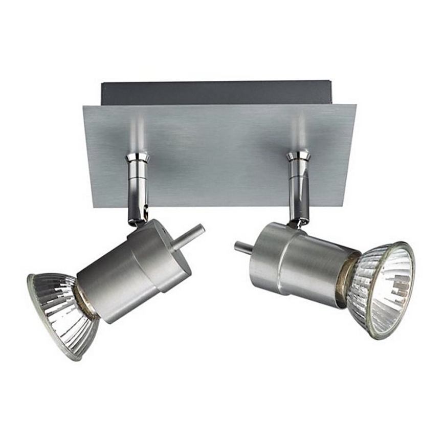 Philips 55082/48/PN - Foco TITAN 2xGU10/50W/230V