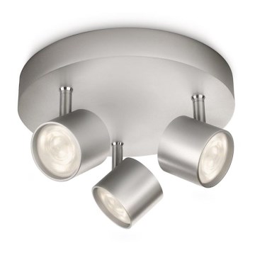 Philips 56243/48/16 - Foco LED com regulação MYLIVING STAR 3xLED/4W/230V
