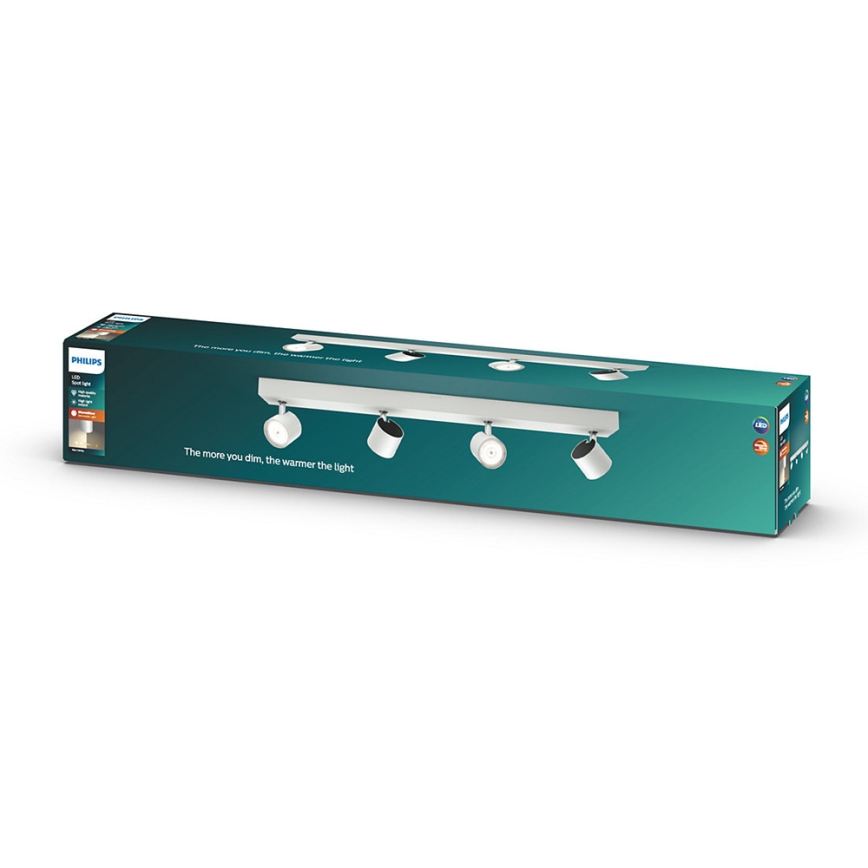 Philips - Foco LED com regulação 4xLED/4,5W/230V