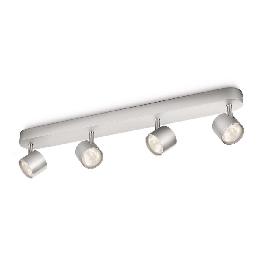 Philips 56244/48/16 - Foco LED com regulação MYLIVING STAR 4xLED/3W/230V