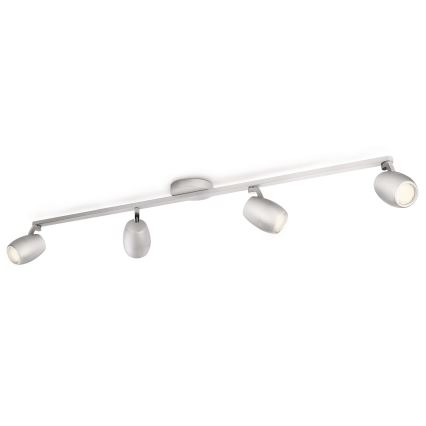 Philips 58018/48/16 - Foco MYLIVING EASE 4xGU10/10W/230V