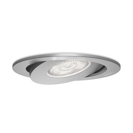 Philips - CONJUNTO 3x Foco de encastrar LED com regulação/4,5W/230V