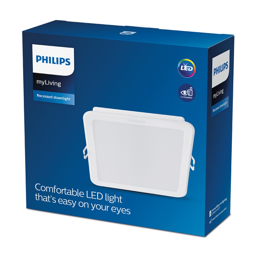 Philips - Foco de encastrar LED 1xLED/12,5W/230V 3000K