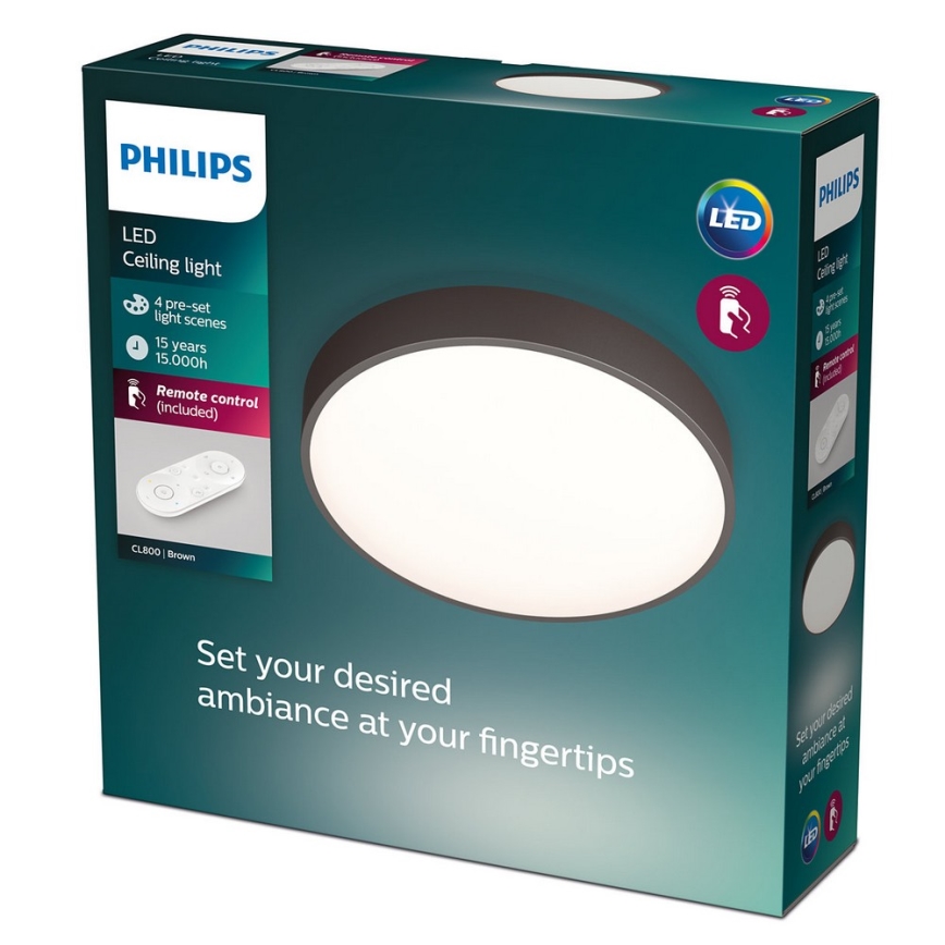 Philips - Iluminação de teto LED com regulação 1xLED/28W/230V + CR