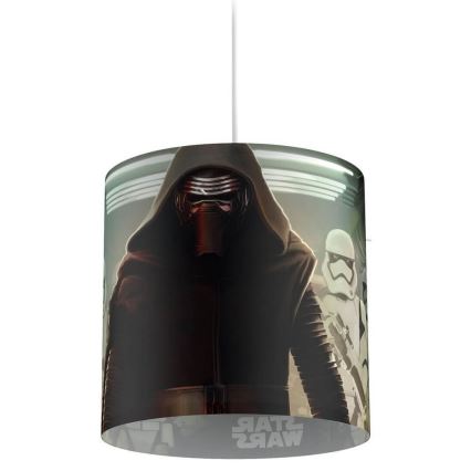 Philips 71751/30/GO - Abajur para crianças candeeiro STAR WARS E27 diâmetro 26 cm
