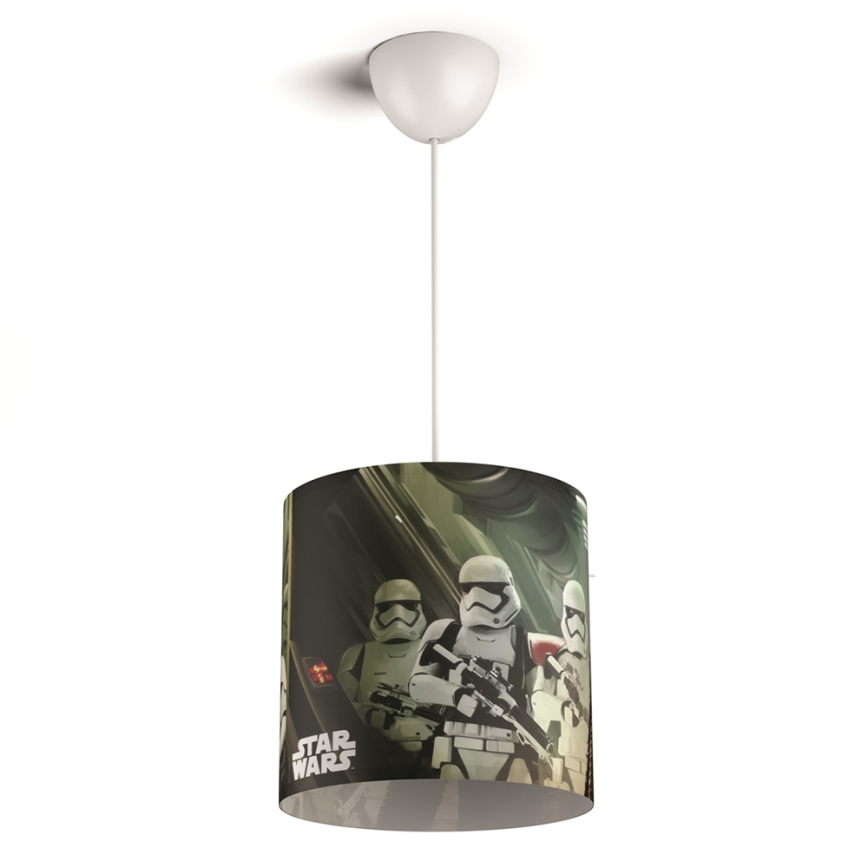 Philips 71751/30/GO - Abajur para crianças candeeiro STAR WARS E27 diâmetro 26 cm