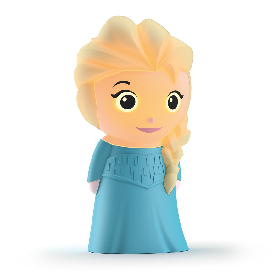 Philips 71768/03/16 - Candeeiro de criança LED DISNEY ELSA 1xLED/0,3W/3V