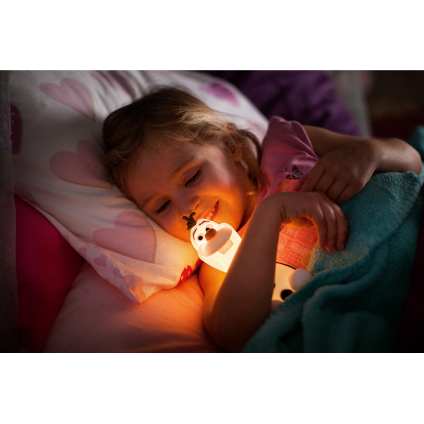 Philips 71768/08/16 - Candeeiro de criança LED DISNEY FROZEN 1xLED/0,3W/3V