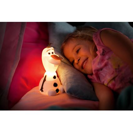 Philips 71768/08/16 - Candeeiro de criança LED DISNEY FROZEN 1xLED/0,3W/3V