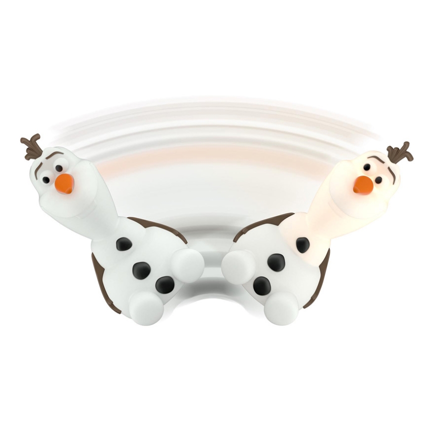 Philips 71768/08/16 - Candeeiro infantil LED DISNEY FROZEN OLAF LED/0,3W/3V boneco de neve