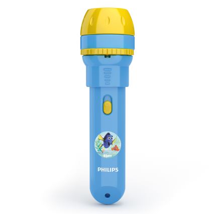 Philips 71788/90/16 - Lanterna infantil e projetor LED DISNEY DORY LED/3xLR44