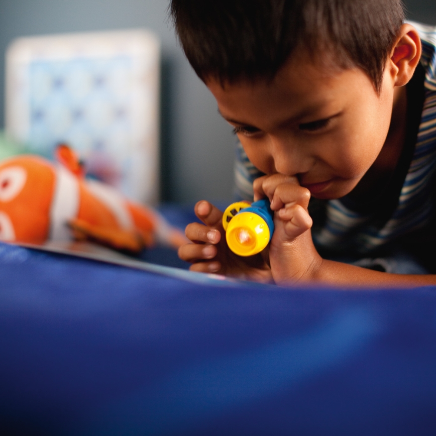 Philips 71788/90/16 - Lanterna infantil e projetor LED DISNEY DORY LED/3xLR44