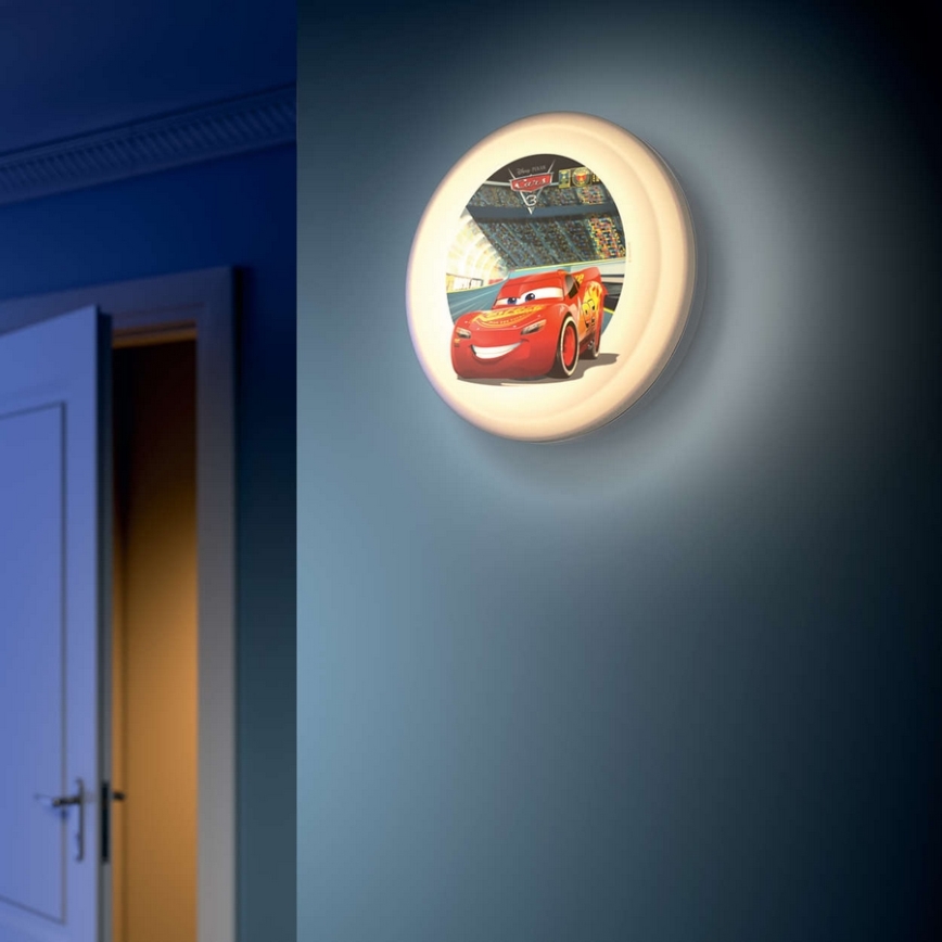 Philips 71884/32/P0 - Luz de parede de criança LED DISNEY CARS 4xLED/2,5W/230V