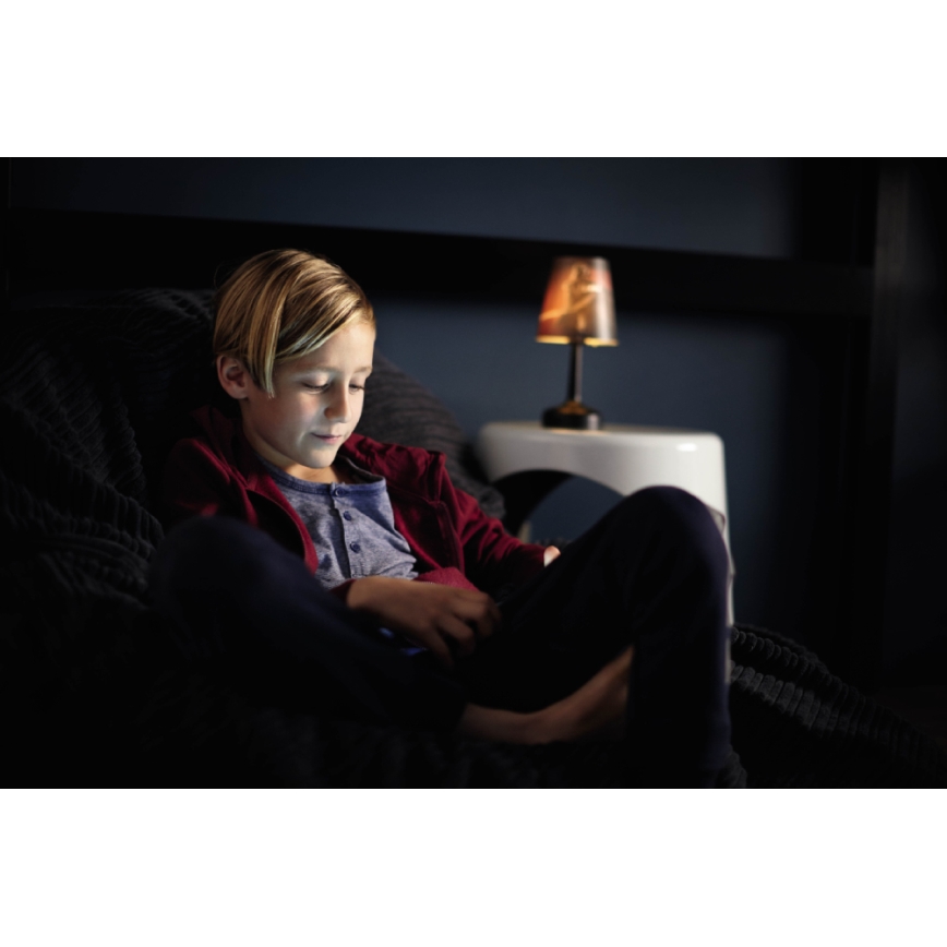 Philips - Candeeiro de mesa de criança LED 1xLED/0,6W/3xAA