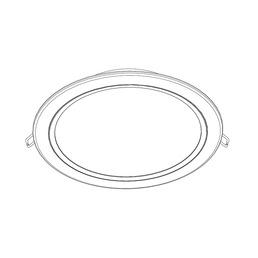 Philips - Foco de encastrar LED 1xLED/20W/230V