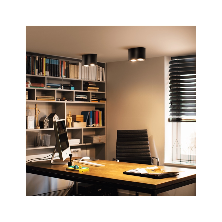 Philips - Lâmpada fosca LED Hue WHITE AMBIANCE 1xGU10/5,5W 2200-6500K