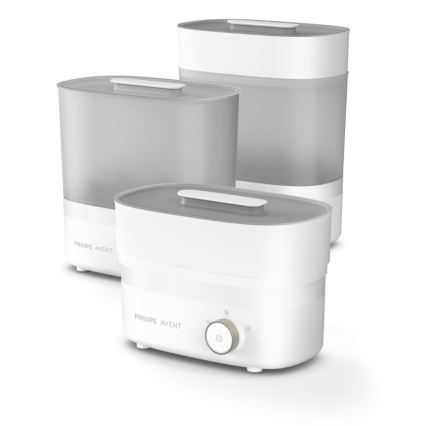 Philips Avent - Esterilizador elétrico a vapor PREMIUM 3 em 1
