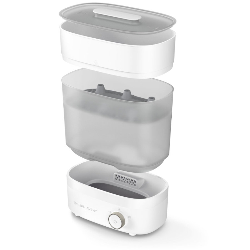 Philips Avent - Esterilizador elétrico a vapor PREMIUM 3 em 1