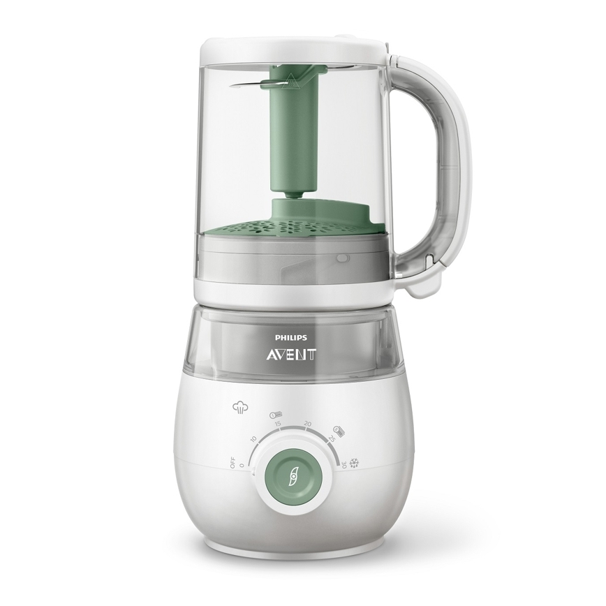 Philips Avent - Pote a vapor com liquidificador 4 em 1