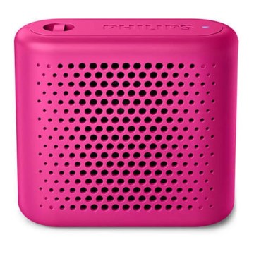 Philips BT55P/00 - Altifalante portátil Bluetooth 2W/5V rosa