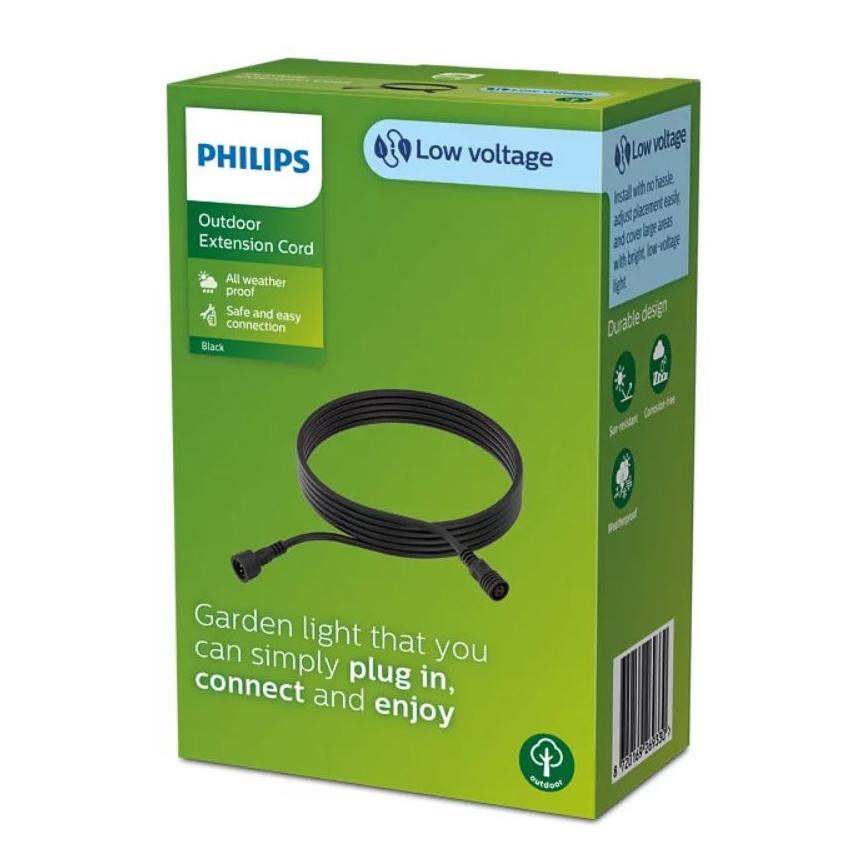 Philips - Cabo de extensão exterior 5m IP67