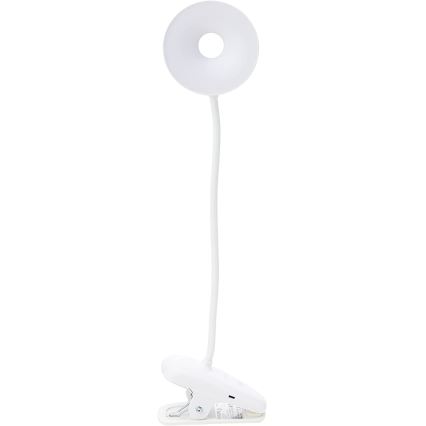 Philips - Candeeiro com clipe LED com regulação DONUTCLIP LED/3W/5V 1200 mAh CRI 90 branco